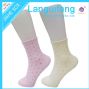 various color jacquard dots ladies cotton socks