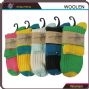 customized color warm wool women socks